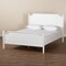 Baxton Studio Mariana Classic and Traditional White Finished Wood Queen Size Platform Bed 224-12538-ZORO - alternate 8